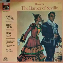 Rossini, Maria Callas, Tito Gobbi, Luigi Alva, Philharmonia Orchestra, Philharmonia Chorus, Alceo Galliera - The Barber Of Seville (3xLP - Box)