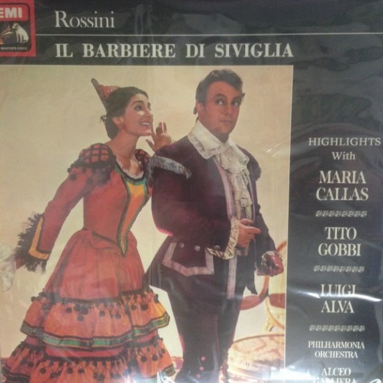 Rossini, Maria Callas, Tito Gobbi, Luigi Alva - Il Barbiere Di Siviglia Highlights (LP)*