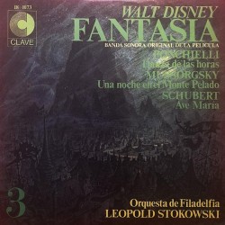 Leopold Stokowski - Orquesta De Philadelphia - Walt Disney Fantasia - Banda Sonora Original De La Película - 3 (LP)
