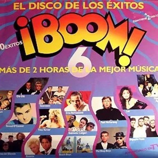 ¡Boom! 6 (El Disco De Los Exitos) (2xLP)