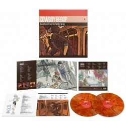 The Seatbelts - Cowboy Bebop (Soundtrack From The Netflix Series) (2xLP - Gatefold - Translucent Orange & Red Marble)