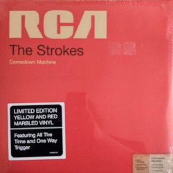 The Strokes - Comedown Machine (LP - Limited Edition - Yellow w/ Red Marbled)