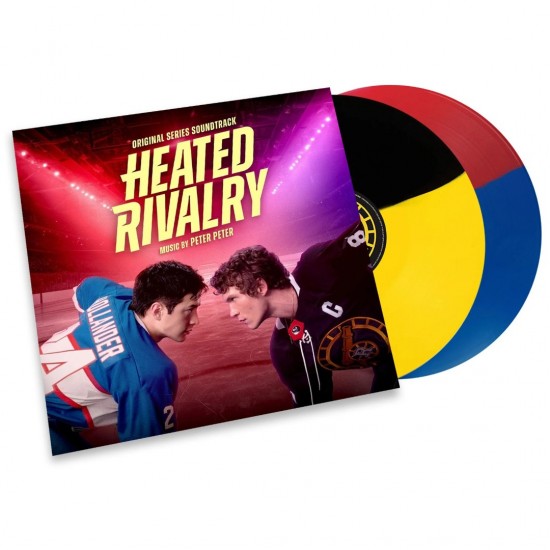 Heated Rivalry (Original Series Soundtrack) (2xLP - Montreal vs Boston Edition - Yellow/Black Split + Red/Blue Split)