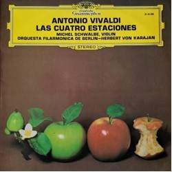 Vivaldi - Herbert von Karajan, Orquesta Filarmónica de Berlín - Las Cuatro Estaciones (LP - Club Edition)