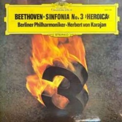 Beethoven, Berliner Philharmoniker, Herbert von Karajan - Sinfonía Nº. 3 "Heroica" (LP)