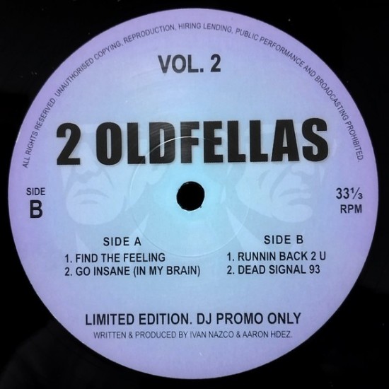 2 Oldfellas - Vol. 2 (12" - Limited Edition - Promo)