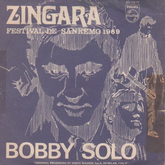 Bobby Solo – Zingara (Festival De Sanremo 1969) (7")
