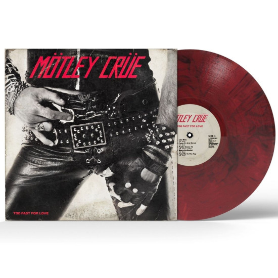 Mötley Crüe - Too Fast For Love (LP - 45th Anniversary Collector's Limited Edition - Red Black Marble)