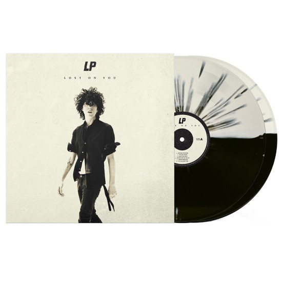 L.P. - Lost On You (2xLP - DEluxe Edtion - Split Black + White with Black Splatters) 