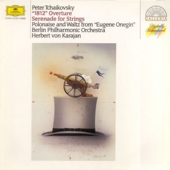 Tchaikovsky - Berliner Philharmoniker - Herbert von Karajan - Ouverture Solennelle »1812« - Streicherserenade - Polonaise Und Walzer Aus »Eugen Onegin« (LP)