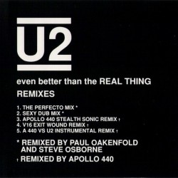 U2 - Even Better Than The Real Thing (Remixes) (CD)