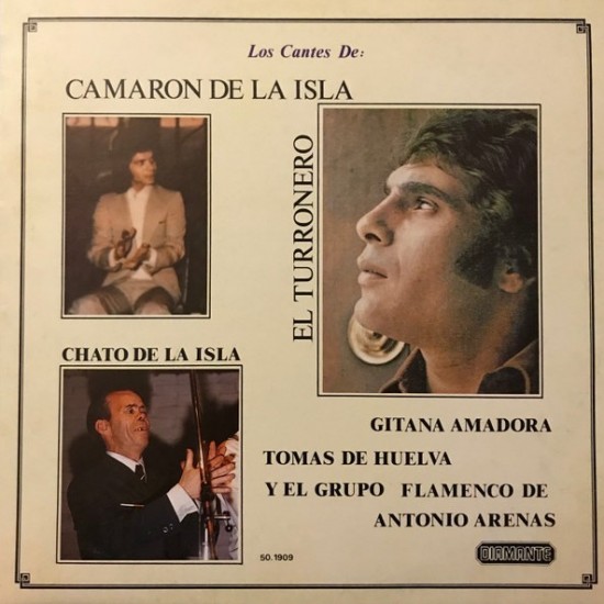 El Camarón De La Isla, El Turronero, Chato De La Isla, Gitana Amadora, Tomás De Huelva, Grupo Flamenco De Antonio Arenas - Los Cantes de (LP)