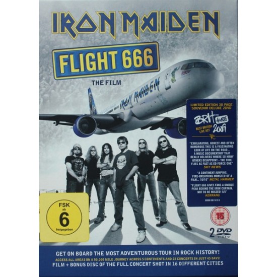 Iron Maiden - Flight 666 (The Film) (2xDVD - Deluxe Edition - Slipcase) 