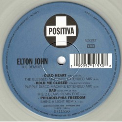 Elton John - Positiva Presents Elton John The Remixes (LP - Limited Edition RSD - Glow In The Dark) 