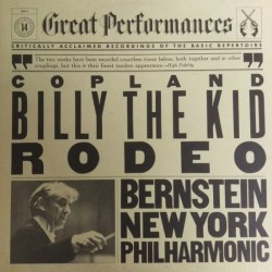Aaron Copland - Leonard Bernstein, New York Philharmonic - Billy The Kid / Rodeo (LP)