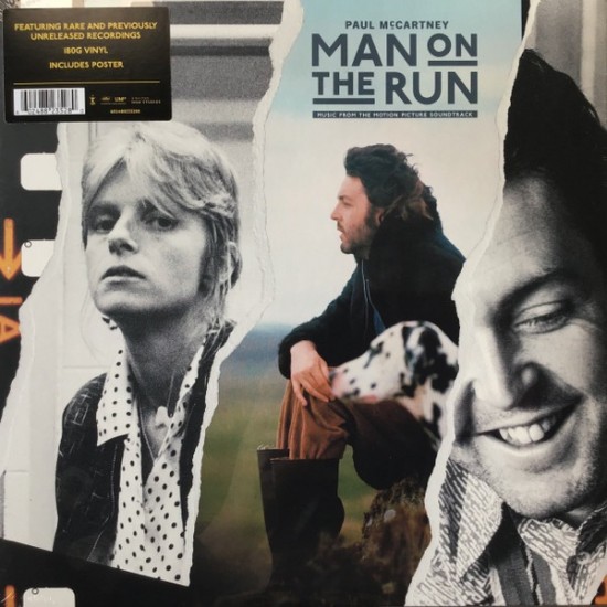 Paul McCartney ‎- Man On The Run (Music From The Motion Picture Soundtrack) (LP)