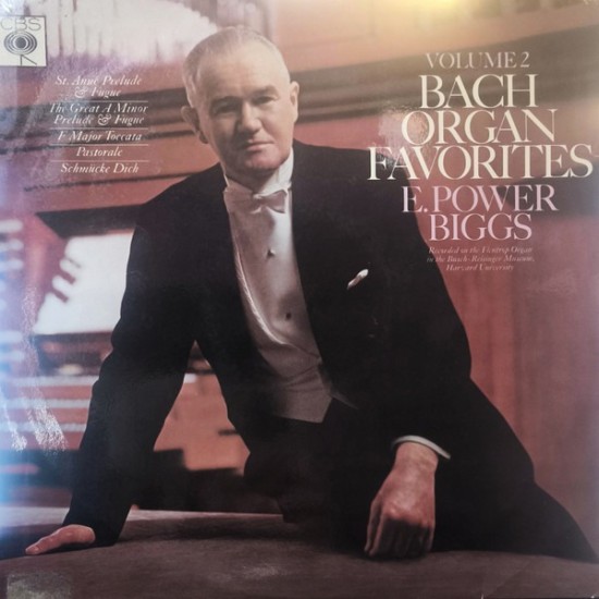E. Power Biggs - Bach Organ Favorites, Volume 2 (LP)*