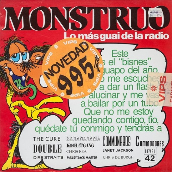 Monstruo "Lo Más Guai De La Radio" (LP)*