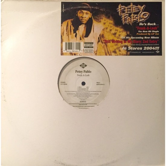 Petey Pablo ‎- Freek -A- Leek (12")