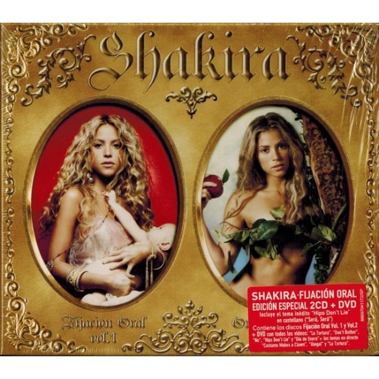 Shakira - Oral Fixation Volumes 1 & 2 (2xCD + DVD - Special Edition - Box Set) 