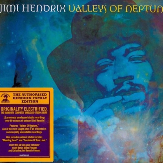 Jimi Hendrix - Valleys Of Neptune (CD - Digipack)*