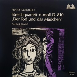 Franz Schubert / Koeckert-Quartet - String Quartet In D Minor D. 810 'Der Tod Und Das Mädchen' (LP)