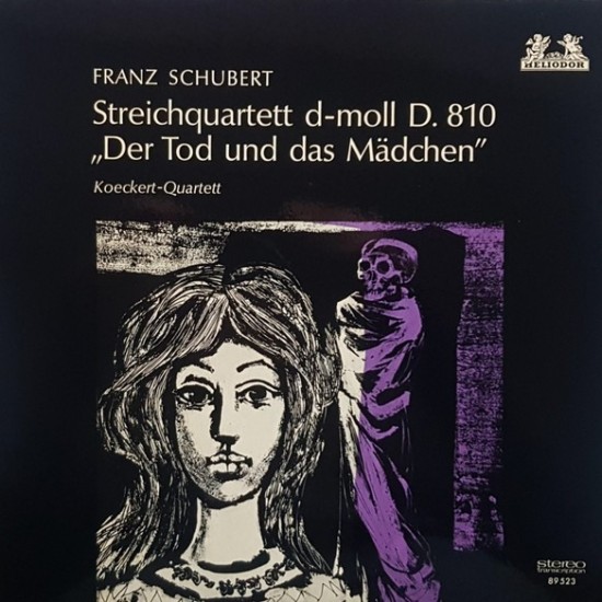 Franz Schubert / Koeckert-Quartet - String Quartet In D Minor D. 810 'Der Tod Und Das Mädchen' (LP)