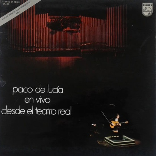 Paco De Lucía - En Vivo Desde El Teatro Real (LP - Gatefold) 