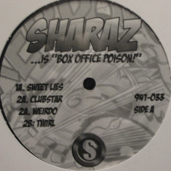 DJ Sharaz - ...Is "Box Office Poison!" (12")