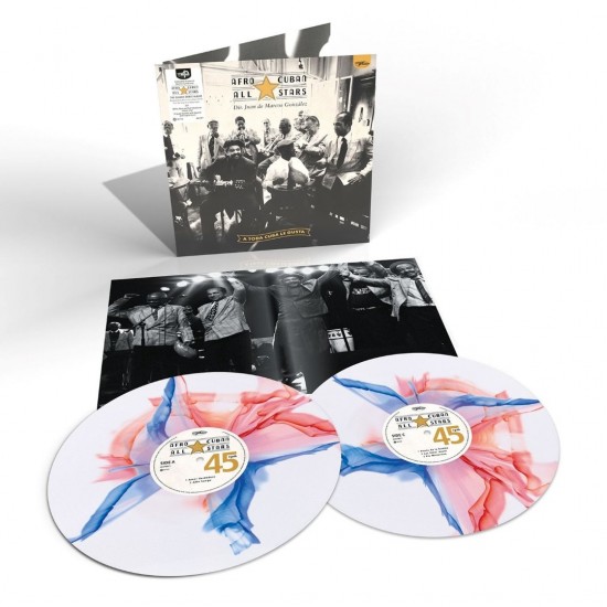 Afro-Cuban All Stars - A Toda Cuba Le Gusta (2xLP - 30th Anniversary 2018 Remastered Edition - Gatefold - White, Blue & Red Inkplosion)