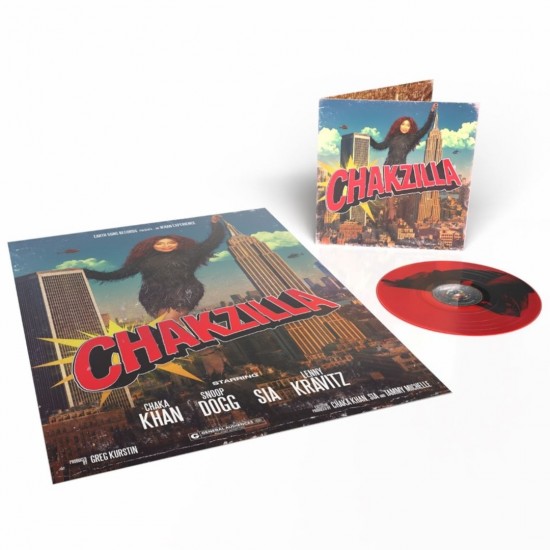 Chaka Khan - Chakzilla (LP - Limited Eco-Record Edition - Gatefold - Red & Black Implosion + Poster)