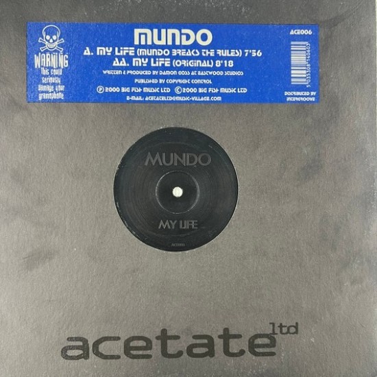 Mundo - My Life (12")