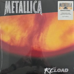 Metallica - Reload (2xLP - 2025 Remastered Edition - 180g - Gatefold - Flaming Fuel Translucent Yellow)