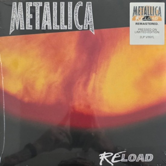 Metallica - Reload (2xLP - 2025 Remastered Edition - 180g - Gatefold - Flaming Fuel Translucent Yellow)