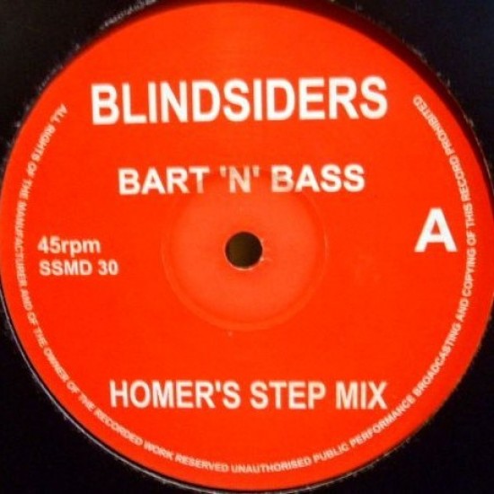 The Blindsiders - Bart 'N' Bass (12")