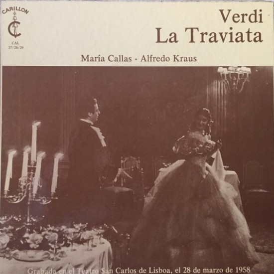 Maria Callas, Alfredo Kraus, Franco Ghione, Verdi - La Traviata (3xLP - Box)