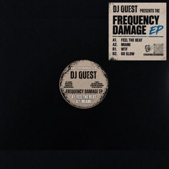 DJ Quest - Frequency Damage EP (12")