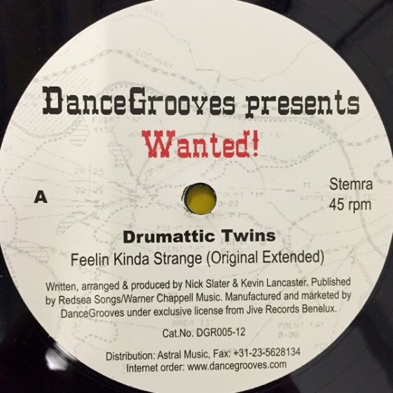 Drumattic Twins / Klea - Wanted! (12")