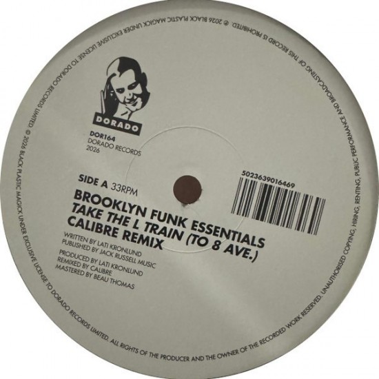 Brooklyn Funk Essentials - Take The L Train (To 8th Ave.) (Calibre Remixes) (12")