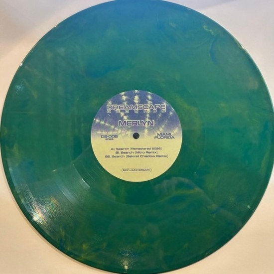 Merlyn - Search (30th Anniversary) (12" - Limited Edition - Green Marbled)