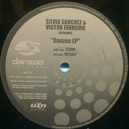 Silvia Sanchez & Victor Ferreiro - Danzoo EP (12")