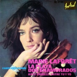 Marie Laforêt - La Playa / Dos Enamorados / Katy Cruelle / Entre Tú Y Yo (Canta En Español) (7")