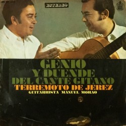Terremoto De Jerez, Guitarrista Manuel Morao - Genio Y Duende Del Cante Gitano (LP)
