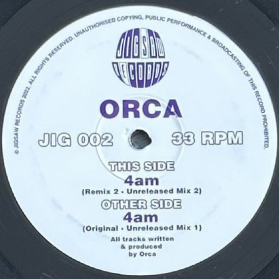 Orca - 4am (12")