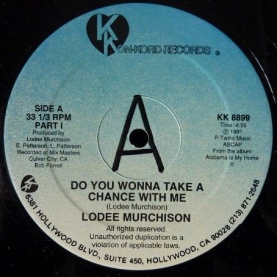 Lodee Murchison - Do You Wonna Take A Chance With Me (12")