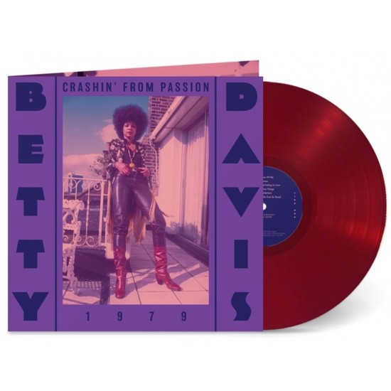 Betty Davis - Crashin' From Passion (LP - Gatefold - Translucent Red) 