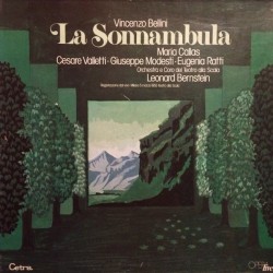 Vincenzo Bellini - Maria Callas, Cesare Valletti, Giuseppe Modesti, Eugenia Ratti, Orchestra e Coro Del Teatro Alla Scala, Leonard Bernstein - La Sonnambula (3xLP - Box)