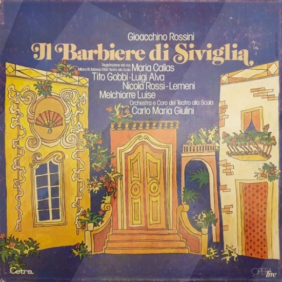 Rossini, Maria Callas, Tito Gobbi, Luigi Alva, Nicola Rossi-Lemeni, Melchiorre Luise, Orchestra E Coro Del Teatro Alla Scala, Carlo Maria Giulini - Il Barbiere Di Siviglia (3xLP - Box)