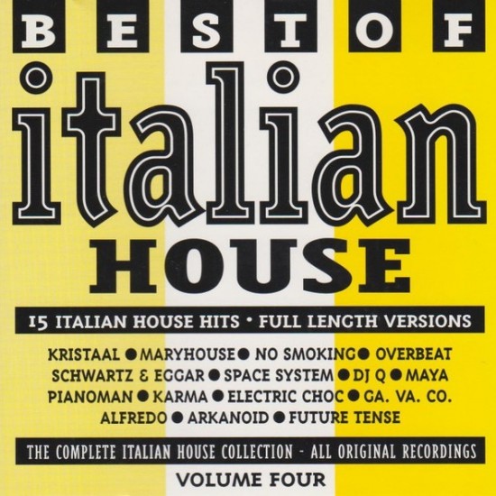 Best Of Italian House Volume 4 (CD)