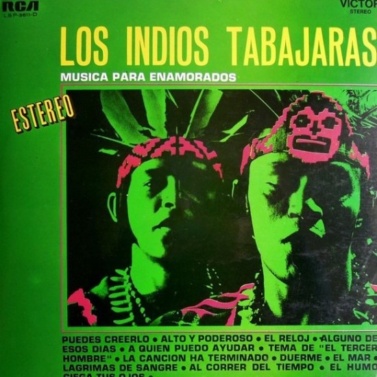 Los Indios Tabajaras - Musica Para Enamorados (LP)